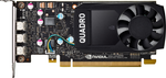NVIDIA Quadro P400 - Grafikkort - Quadro P400 - 2 GB GDDR5 - PCIe 3.0 x16 - 3 x Mini DisplayPort - for Workstation Z2 G4 (MT, SFF), Z2 G5, Z2 G8, Z...