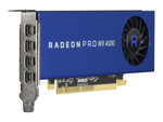 AMD Radeon Pro WX4100 - Näytönohjain - Radeon Pro WX 4100 - 4 GB GDDR5 malleihin Edgeline EL4000, EL4000 v2