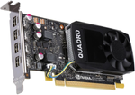 HP NVIDIA Quadro P1000 - Grafikkarten - 1 GPUs - Quadro P1000 - 4 GB GDDR5 - PCIe 3.0 x16 - 4 x Mini Di