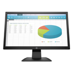 HP P204 - LED-monitor - 19.5 (19.5 zichtbaar) - 1600 x 900 HD+ - TN - 250 cd/m� - 1000:1 - 5 ms - HDMI, VGA, DisplayPort - zwart