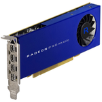 Radeon Pro WX4100 - Grafikkort - Radeon Pro WX 4100 - 4 GB GDDR5 - PCIe 3.0 x16 - 4 x Mini DisplayPort - including full and ½ hight bracket.