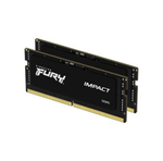 Kingston FURY Impact Laptop-Arbeitsspeicher Kit DDR5 32GB 2 x 16GB Non-ECC 4800MHz 262pin SO-DIMM CL38 KF548S38IBK2-32