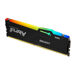 Kingston FURY Beast RGB DDR5-5600 - 8GB - CL40 - Single Channel (1 pcs) - Intel XMP - Schwarz mit RGB