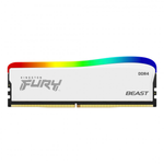 Kingston Technology FURY 16GB 3200MT/s DDR4 CL16 DIMM Beast blanc RGB SE