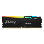 Kingston Technology FURY 64 Go 6000 MT/s DDR5 CL40 DIMM (Kits de 4) Beast RGB XMP