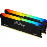 64GB (2x32GB) KINGSTON FURY Beast RGB DDR4-3200 CL16 RAM Gaming Arbeitsspeicher