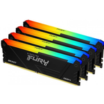 Kingston FURY Beast RGB - 8GB - DDR4 RAM - 3600MHz - DIMM 288-PIN - Ikke-ECC - CL17