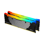 Memoria RAM Kingston FURY Renegade RGB 16GB 2x8GB DDR4 4000MHz CL19 Intel XMP Noir