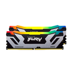 Kingston Fury Renegade - Kit mémoire 48GB (2x24) CUDIMM DDR5-8800 CL42-58-58 noir/argent