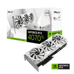 PNY GeForce RTX 4070 Ti 12GB Verto LED Triple Fan 12GB White Edition