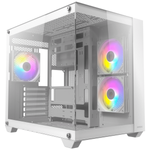 Boîtier Antec CX800 ARGB Blanc Midi Tower Verre Trempé Gaming
