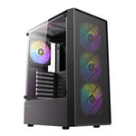 Antec AX26 RGB Elite Noir - MT/Sans Alim/ATX
