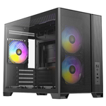 Antec FLUX M - Gehäuse - Minitower - Schwarz