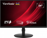 Viewsonic LED monitor - Full HD - 24inch - 250 nits - resp 5ms - incl 2x2W speakers.