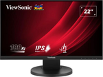 Viewsonic 54,6cm VG2208A 21,5 Zoll 1.920 x 1.080 Pixel 100 Hz IPS 16:9 Reaktionszeit 5 ms 1.000:1 Pixeldichte 102,46 ppi Helligkeit 250 cd/m² HDMI ...