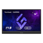ViewSonic VX1654 - Portable Monitor - 1920x x 1080 (1080p) - IPS - 144 Hz - 16:9 - USB-C, mini HDMI