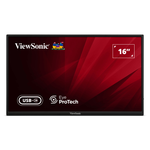 ViewSonic VA1650 15.6" IPS Full HD USB-C Portable Monitor with Built-in Speakers