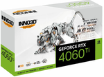 INNO3D GeForce RTX 4060 Ti 8GB Twin X2 OC White grafische kaart