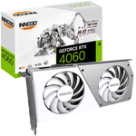 INNO3D GeForce RTX 4060 Twin X2 OC White grafische kaart