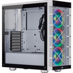 Corsair iCUE 465X RGB, ATX, T.G., Wit