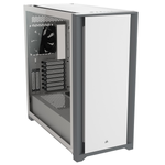 Tour Corsair 5000D ATX en verre trempé blanc