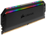 Corsair Dominator Platinum RGB DDR4-3200 - 128GB - CL16 - Quad Channel (4 pcs) - Intel XMP - Sort med RGB