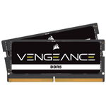 Corsair Vengeance SODIMM DDR5-4800 - 16GB - CL40 - Single Channel (1 stk) - Intel XMP - Sort
