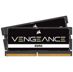 Corsair Vengeance SODIMM DDR5-5600 - 64GB - CL48 - Dual Channel (2 pcs) - Intel XMP - Schwarz