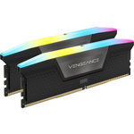Corsair Vengeance RGB - Kit mémoire 32GB (2x16) DDR5-6000 CL40-40-40-77 noir