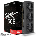 XFX SPEEDSTER QICK 308 AMD Radeon RX 7600 Black Edition grafische kaart