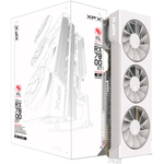 XFX Quicksilver AMD Radeon RX 7800 XT Magnetic Air Arctic White