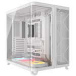 Corsair AIR 5400 LX-R LINK White - Gehäuse - Miditower - Weiß