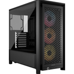 [B-Grade] Corsair FRAME 4000D RS ARGB Modular Midi Tower PC Gaming Case - Black - CC-9011296-WW