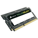 8GB (2x4GB) Corsair ValueSelect RAM DDR3-1333 CL9 (9-9-9-24) SO-DIMM - Kit