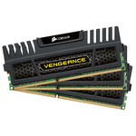 CORSAIR Vengeance - 12GB:3x4GB - DDR3 RAM - 1600MHz - DIMM 240-pin - Ikke-ECC - CL9