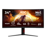 AOC CU34G4ZCA 34" Moniteur UltraWide gaming incurvé