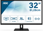 AOC Q32E2N 31.5" WQHD WLED LCD Monitor - 16:9 - Black