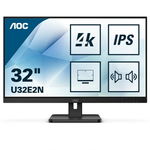 31.5" (80,01cm) AOC U32E2N schwarz 3840x2160 1x DisplayPort 1.2 / 2xHDMI 2.0