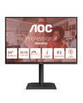 AOC X24E4U 24 Zoll Full HD IPS LED 16:10 100 Hz Office Monitor