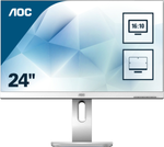 AOC X24P1/GR LCD-Monitor EEK E (A - G) 61cm (24 Zoll) 1920 x 1200 Pixel 16:10 4 ms DisplayPort, DVI, HDMI®, USB 3.2 Gen 2