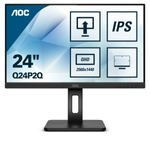 AOC P2 Q24P2Q LED display 60,5 cm (23.8") 2560 x 1440 Pixels Quad HD Zwart
