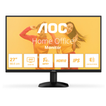 AOC Q27B35E 27 Zoll Quad HD Monitor, 75 Hz, Adaptive Sync., HDR10 (2560x1440, HDMI 1.4, DisplayPort 1.4) schwarz (Q27B35E)