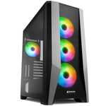 ATX Semi-tower Box Sharkoon TG7M ATX LED RGB