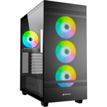 Sharkoon Rebel C50 Black RGB midi tower behuizing
