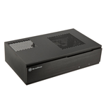 SilverStone MILO ML06 - Gehäuse - Desktop slimline - Schwarz