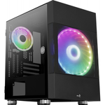 Aerocool Atomic ARGB Verre Trempé USB 3.0 Noir
