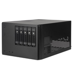 SilverStone CS351 - Kotelot - Desk - Musta