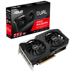 ASUS Radeon™ DUAL RX 6600 XT O8G (90YV0GN1-M0NA00) (AMD, Grafikkarte)