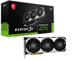 MSI GeForce RTX 4070 VENTUS 3X OC 12 Go GDDR6X DLSS3