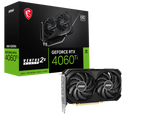 MSI GeForce RTX 4060 Ti VENTUS 2X BLACK 8G OC 8GB
